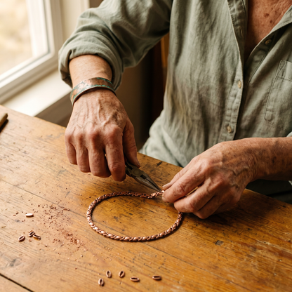 Cora's Cedar Copper Necklace