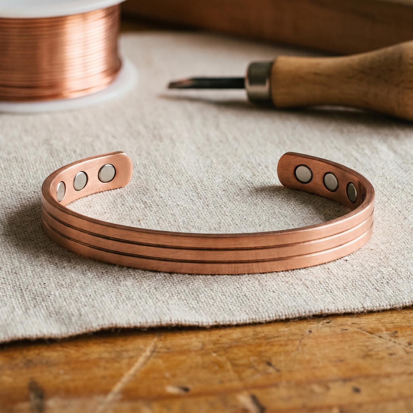 Cora's Core Copper Bracelet