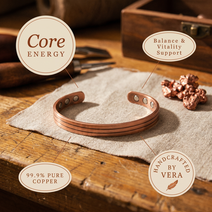 Cora's Core Copper Bracelet