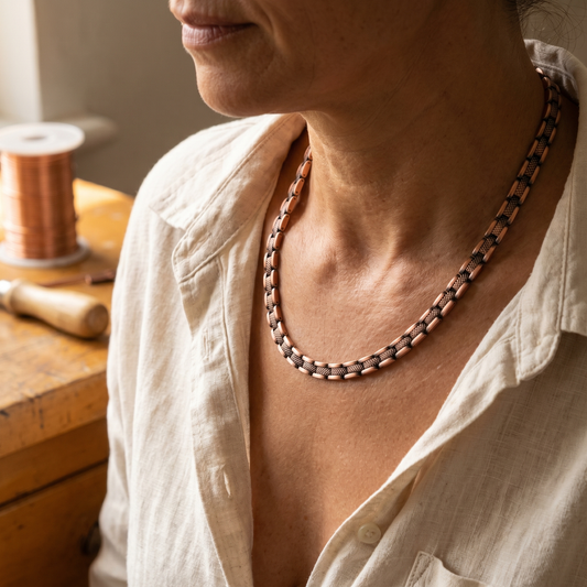Cora's Haze Copper Necklace