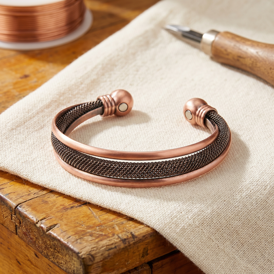 Cora's Cairn Copper Bracelet