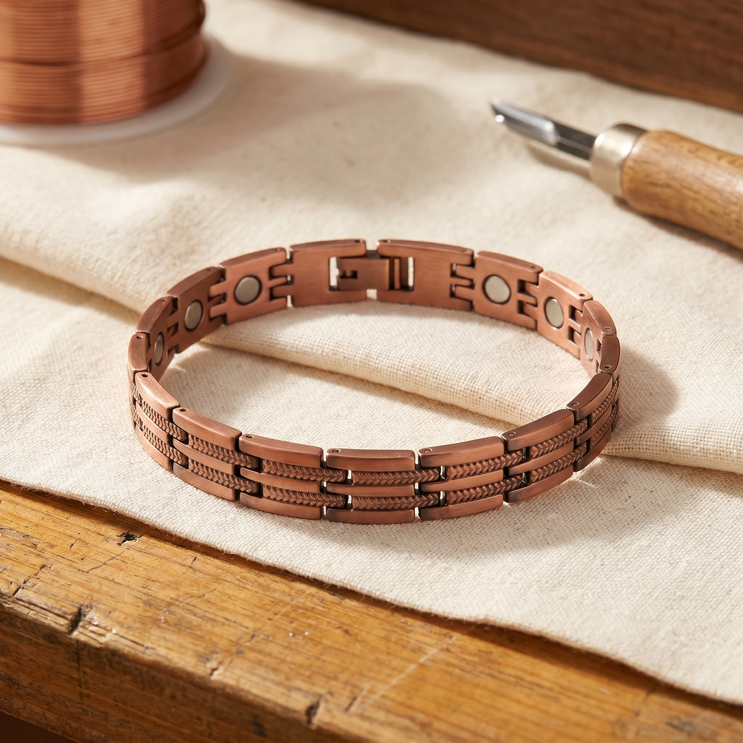 Cora's Pike Men's Copper Bracelet