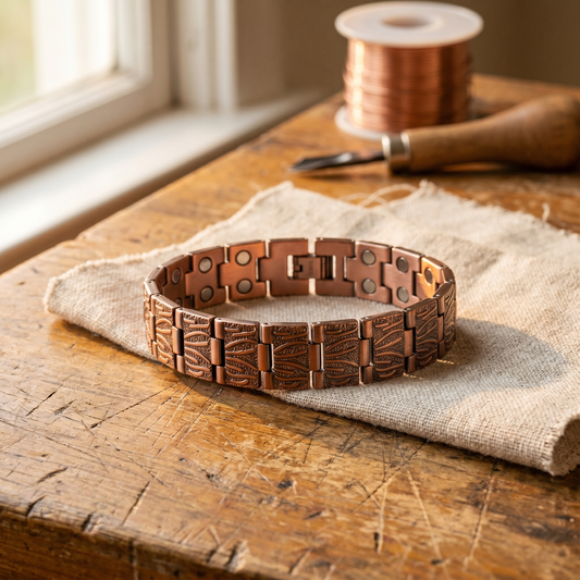Cora's Grit Men's Copper Bracelet