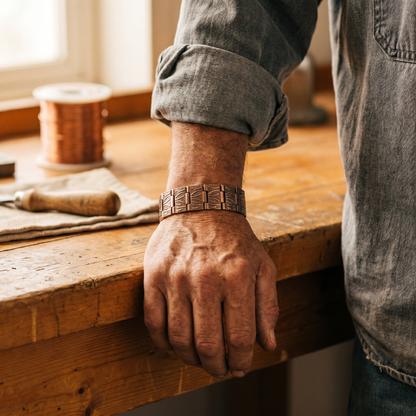 Cora's Grit Men's Copper Bracelet