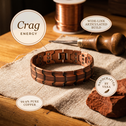 Cora's Crag Copper Bracelet