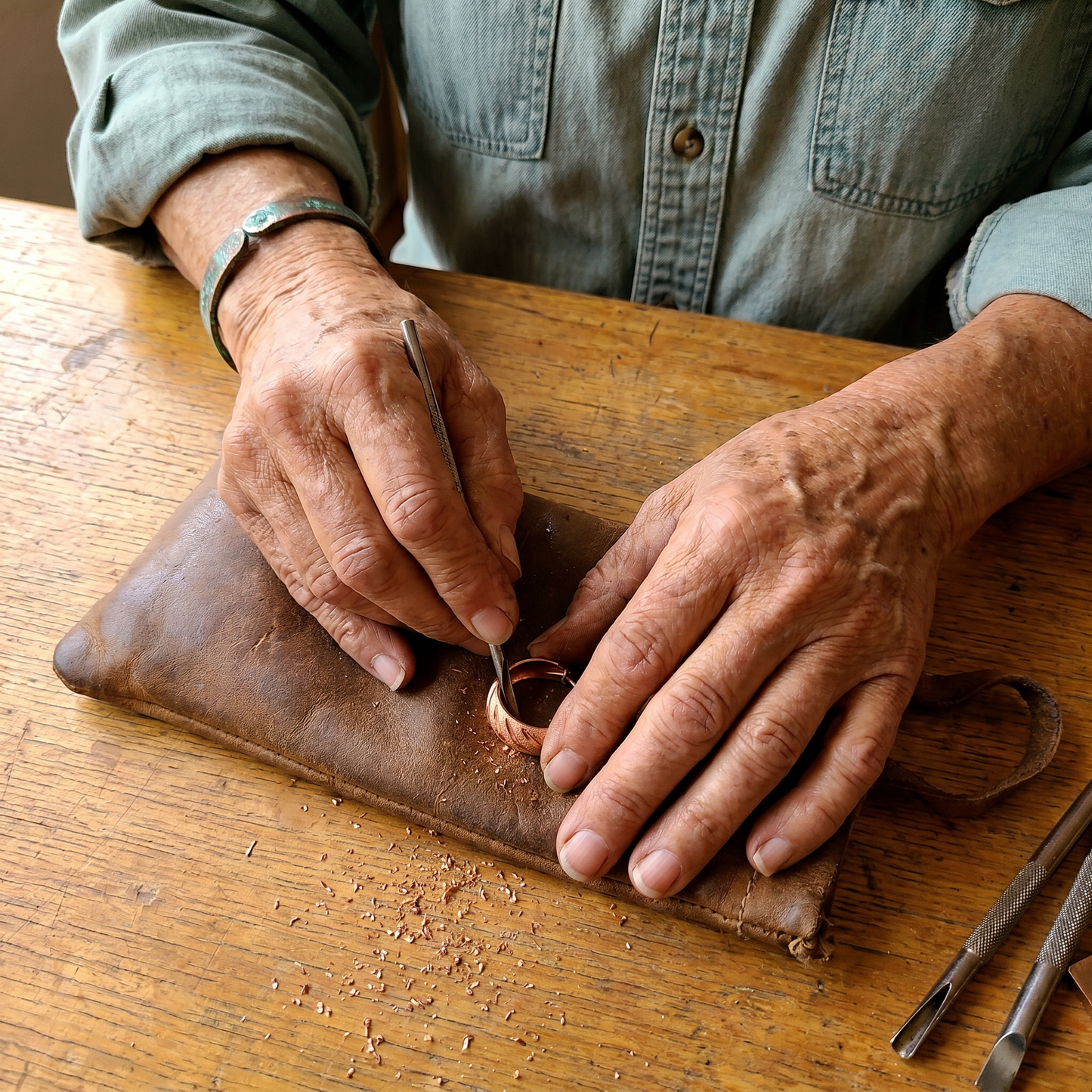 Cora's Vale Copper Earrings