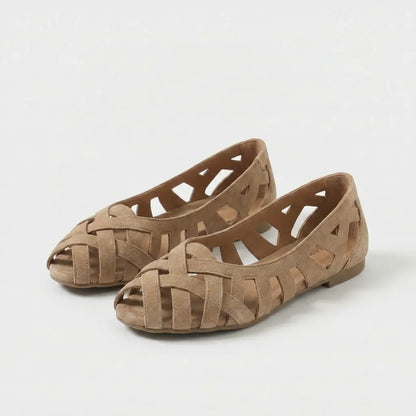 Caterina Colorful Braided Sandals Comfort
