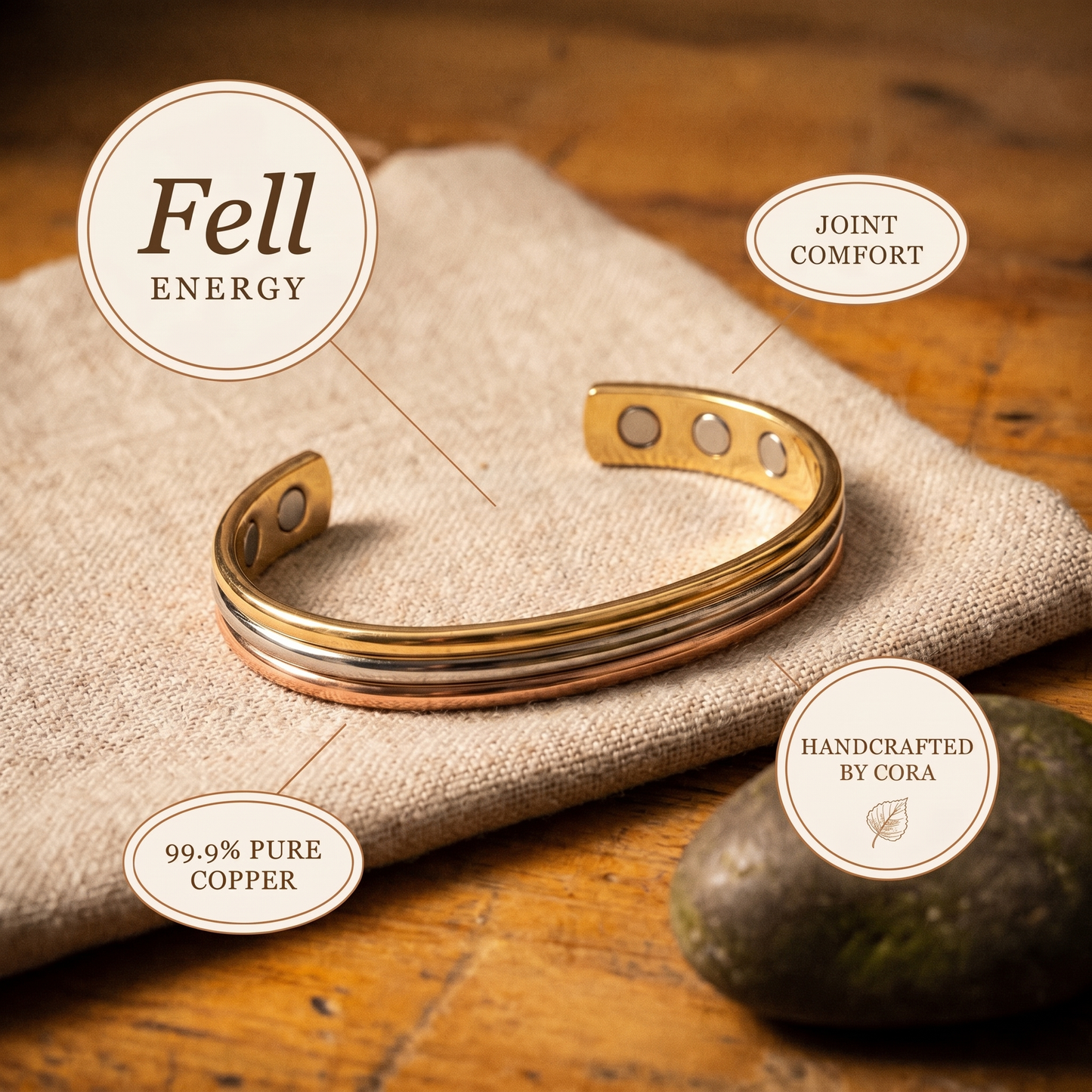 Cora's Fell Copper Bracelet
