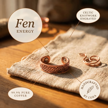 Cora's Fen Copper Ring
