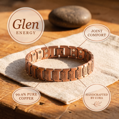 Cora's Glen Men's Copper Bracelet