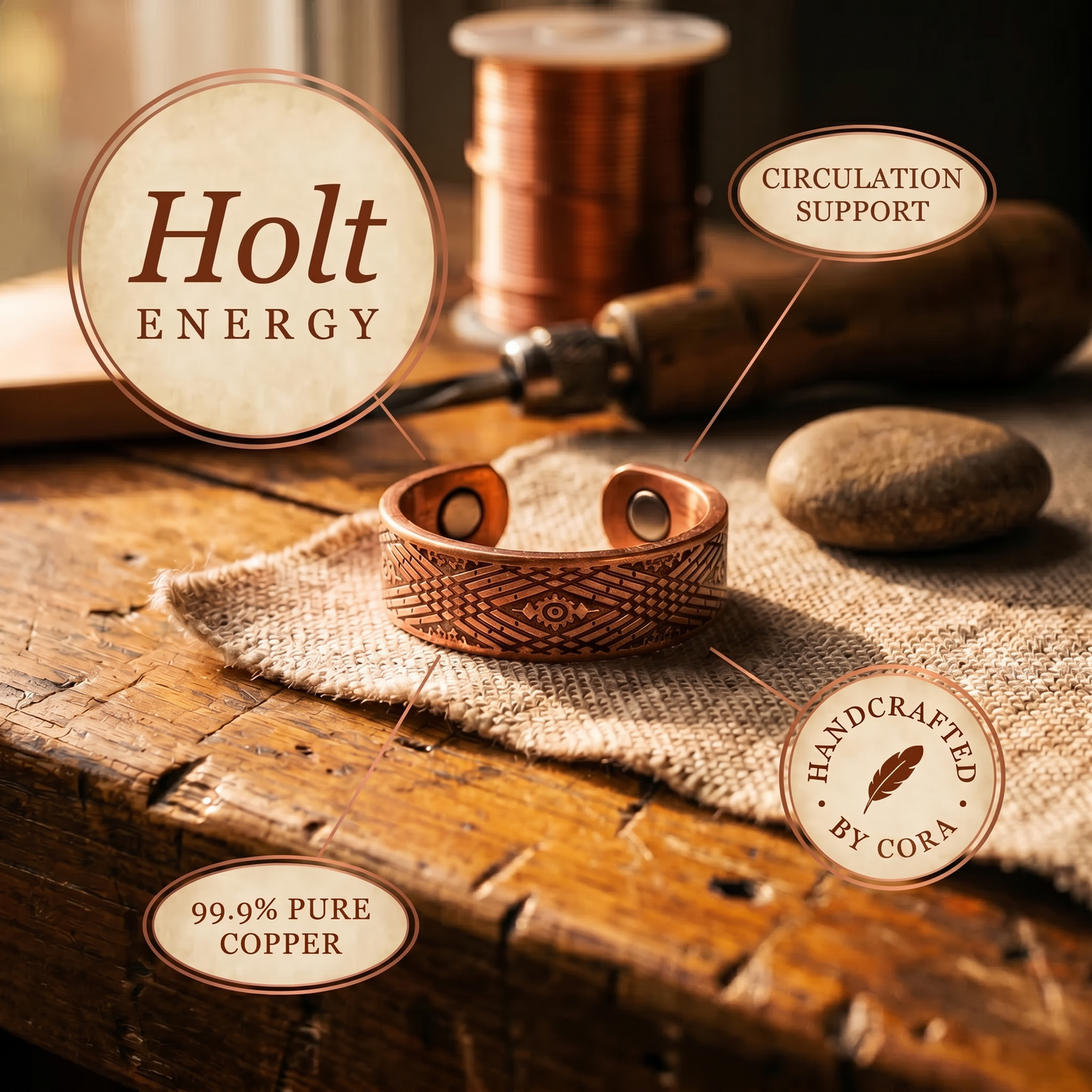 Cora's Holt Copper Ring