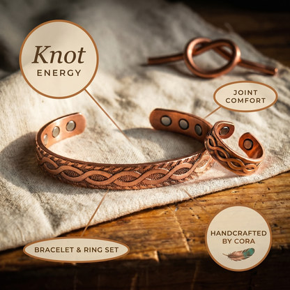 Cora's Knot Copper Set