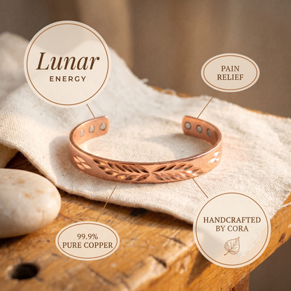 Cora's Lunar Copper Bracelet