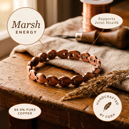 Cora's Marsh Copper Anklet