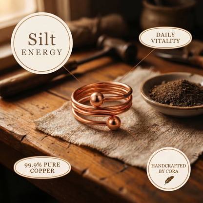 Cora's Silt Copper Ring
