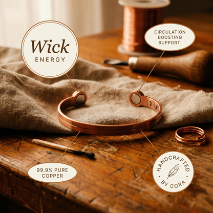 Cora's Wick Copper Bracelet