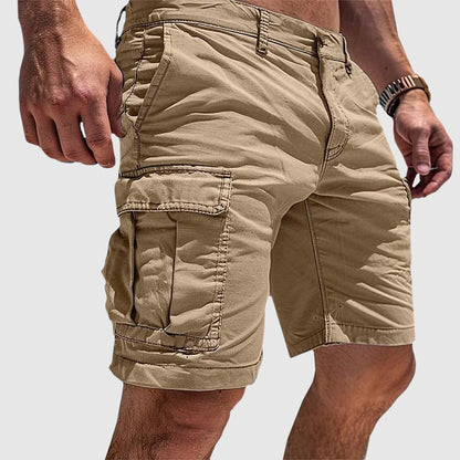 Charles | Men's Cargo Pocket Casual Knee Length Shorts