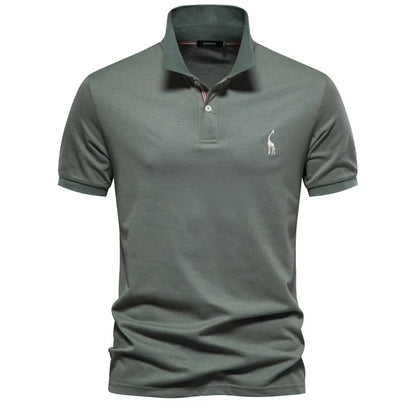 Austin | Men's Short Sleeve Button Polo Shirt
