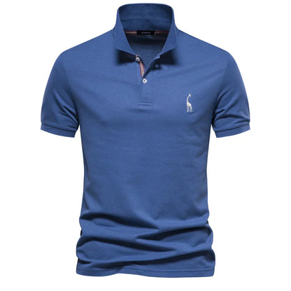 Austin | Men's Short Sleeve Button Polo Shirt