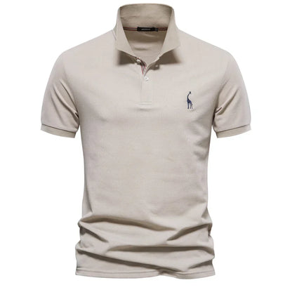 Austin | Men's Short Sleeve Button Polo Shirt