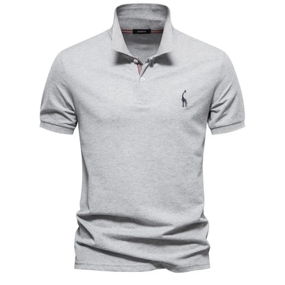 Austin | Men's Short Sleeve Button Polo Shirt