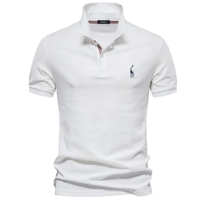 Austin | Men's Short Sleeve Button Polo Shirt