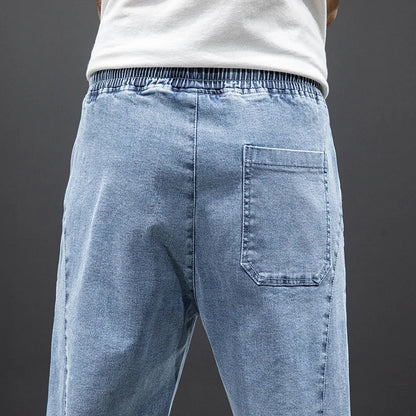 Daniel | Men’s Drawstring Jogger Fit Casual Jeans Pants