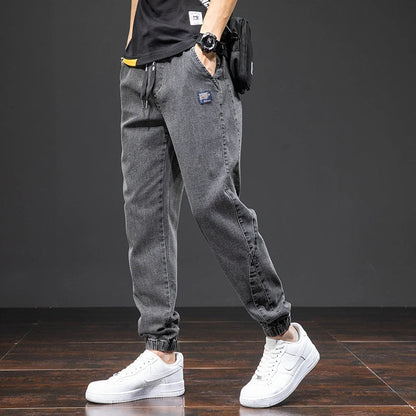 Daniel | Men’s Drawstring Jogger Fit Casual Jeans Pants
