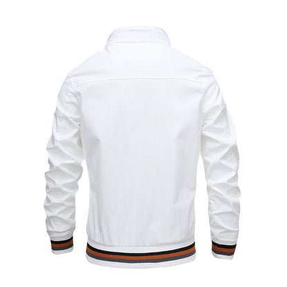 Andrew | Men's Zip Up Casual Classic Bomber Jacket