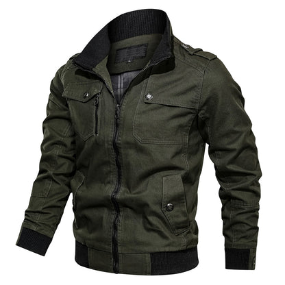 Alexander | Men's Zip Up Casual Bomber Jacket