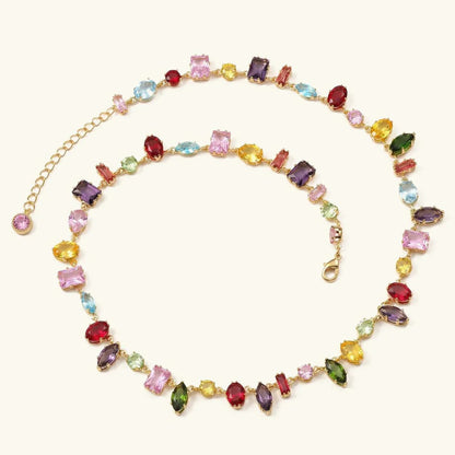 Jennie Gemstone Necklace
