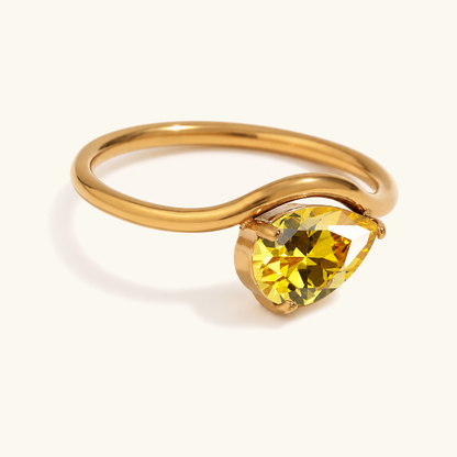Delphine Birthstone Ring