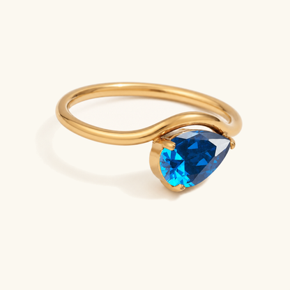 Delphine Birthstone Ring