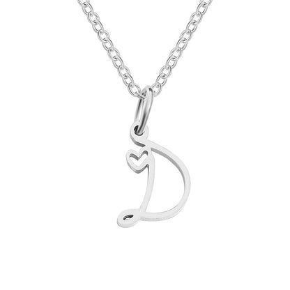 Sienna Initial Letter Necklace
