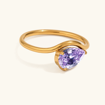 Delphine Birthstone Ring