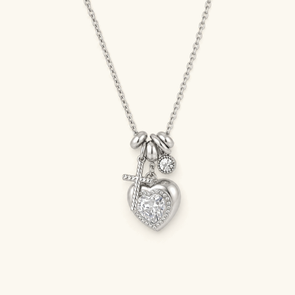 Ottilie Heart Charm Necklace