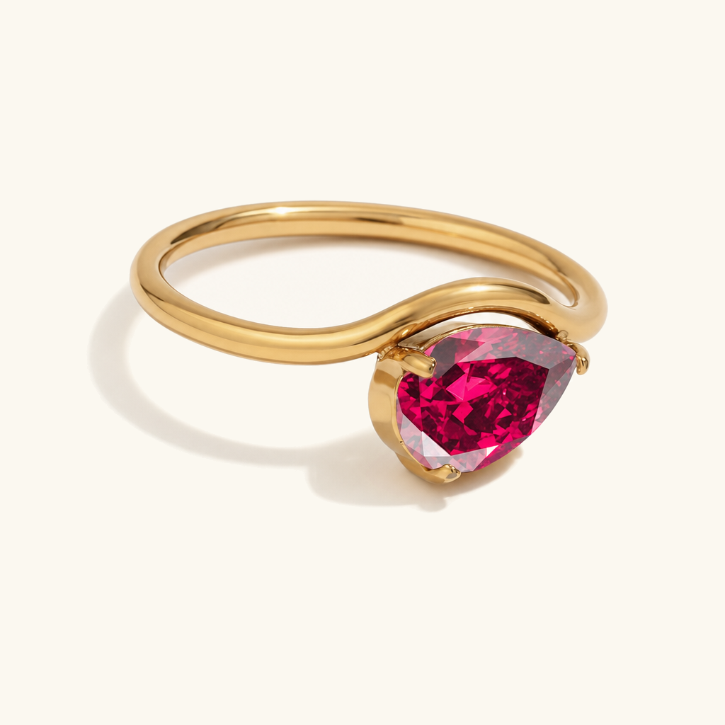 Delphine Birthstone Ring