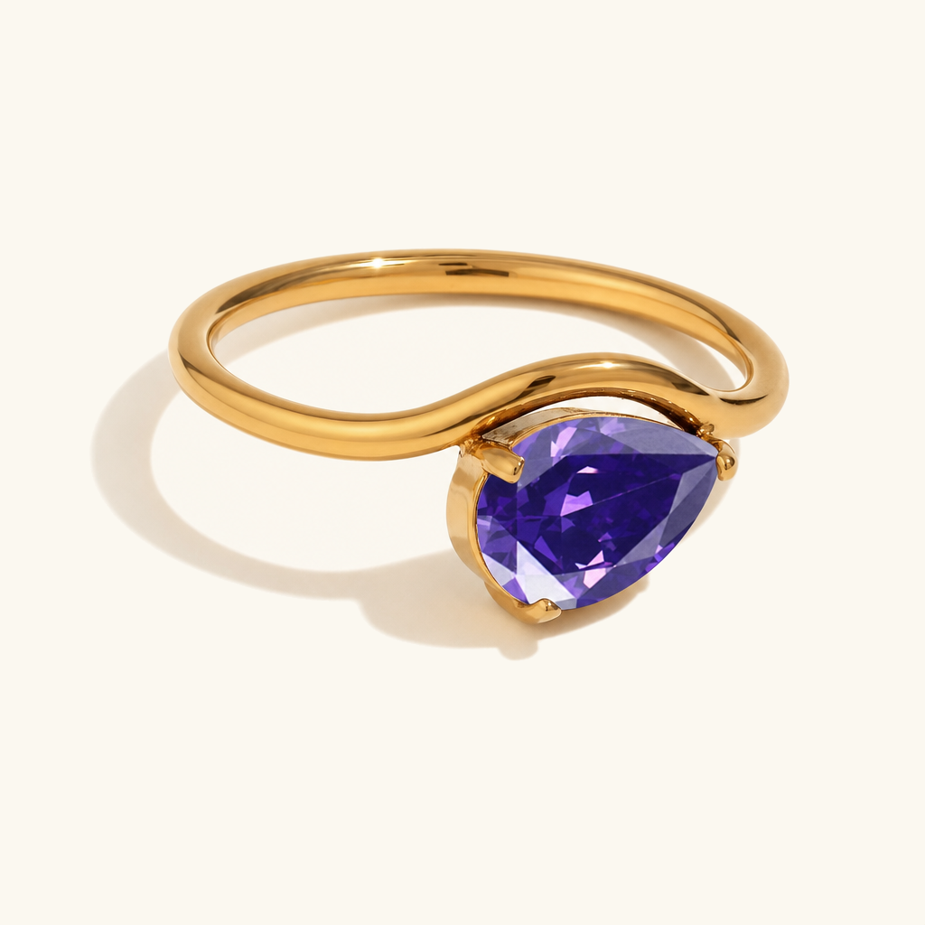 Delphine Birthstone Ring