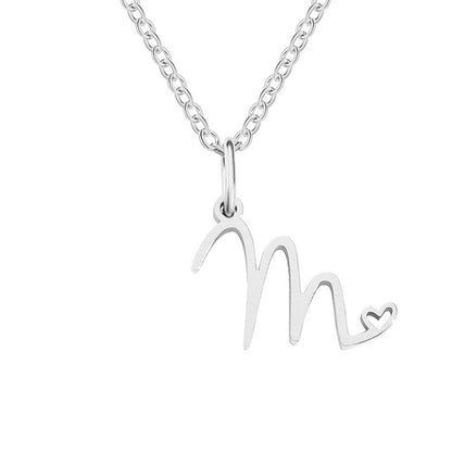 Sienna Initial Letter Necklace