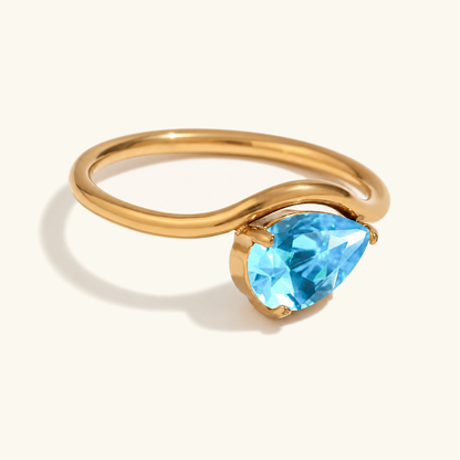 Delphine Birthstone Ring