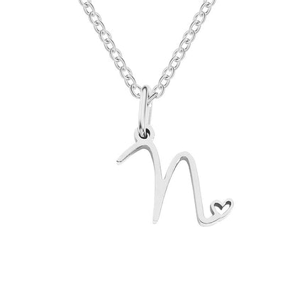 Sienna Initial Letter Necklace