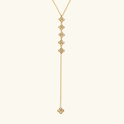Anais Floral Drop Necklace