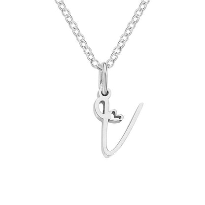 Sienna Initial Letter Necklace
