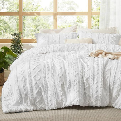 Boho Deluxe Tufted Embroidery Comforter Set